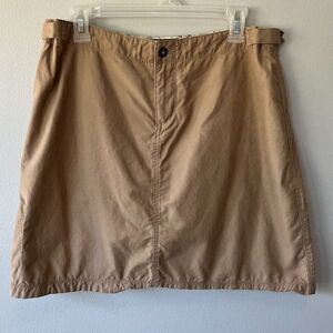 Horny Toad Adjustable Khaki/Tan Skort Size 8